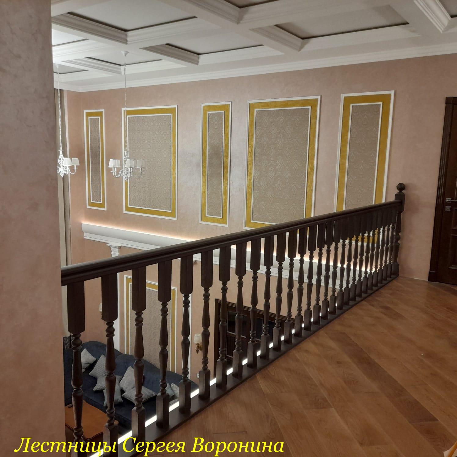 Межэтажные Лестницы Сергея Воронина, Воронеж - Лестница дома
