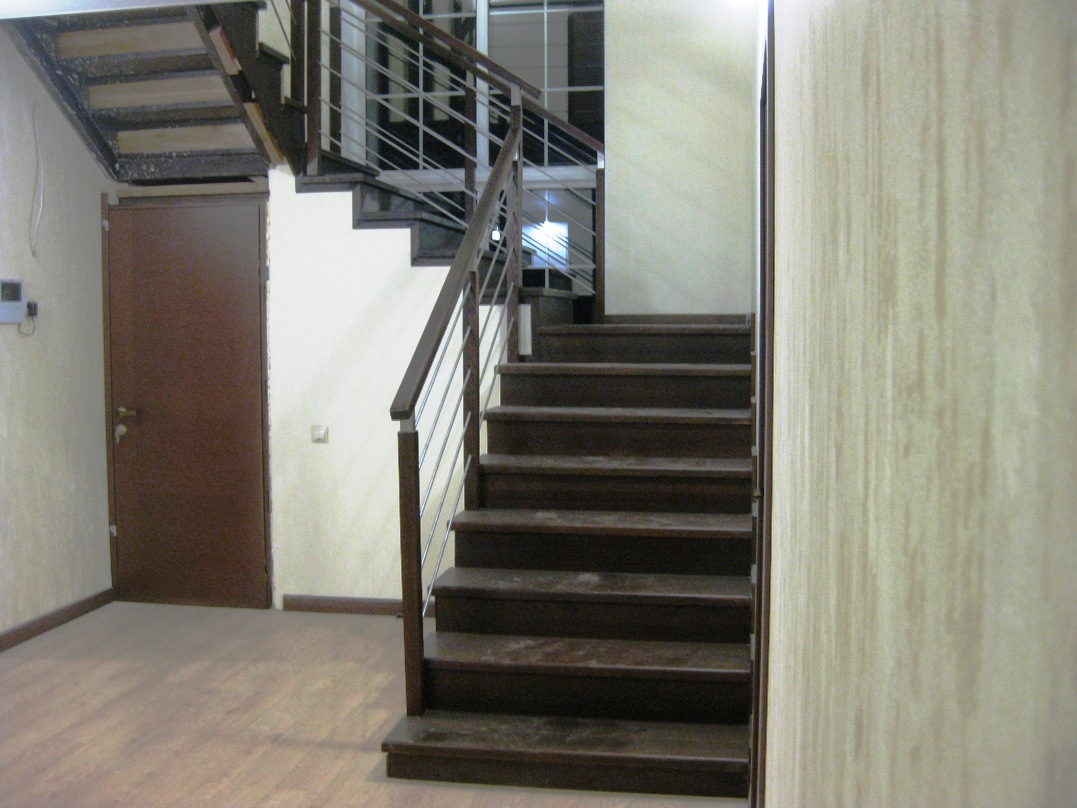 Металлическая лестница на второй этаж дома, Воронеж